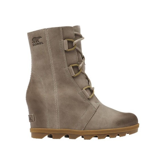 Sorel Women's Joan of Arctic Tan Wedge ll - In‎ Kettle leather  Size 11 NEW - Picture 1 of 7